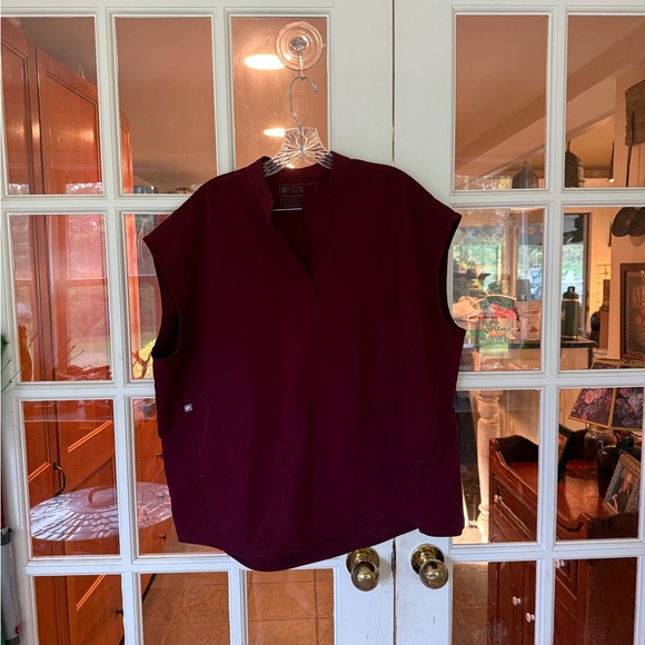 Figs Other - Women's Burgundy FIGS Scrubs